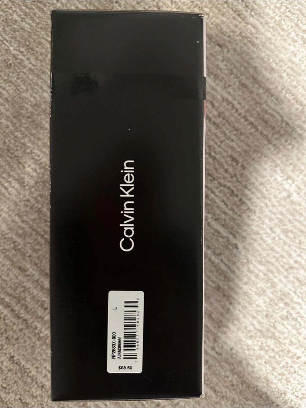 5 pack Calvin Klein Black Boxer Briefs with Logo Waistband